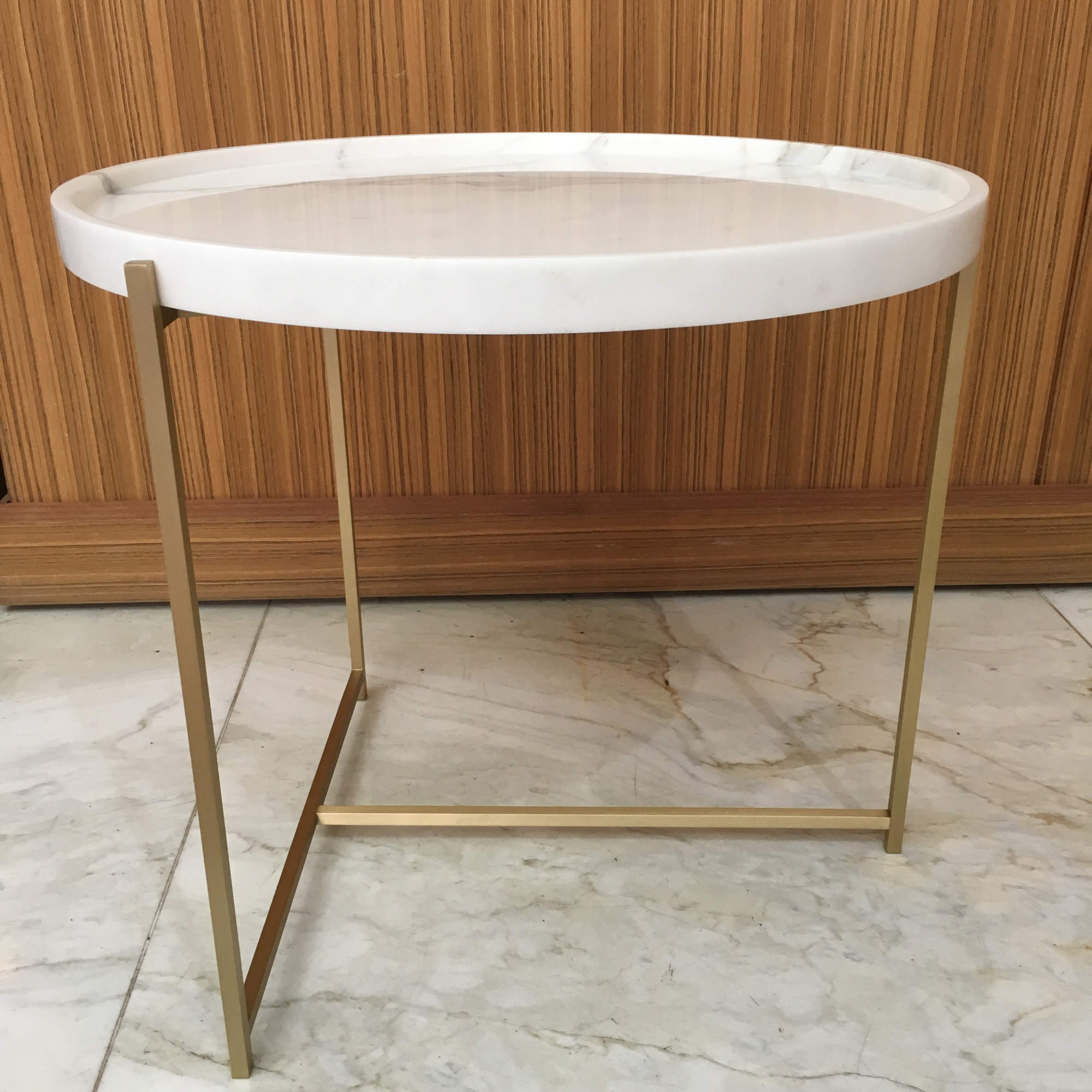 Renata Side Table - Statuario