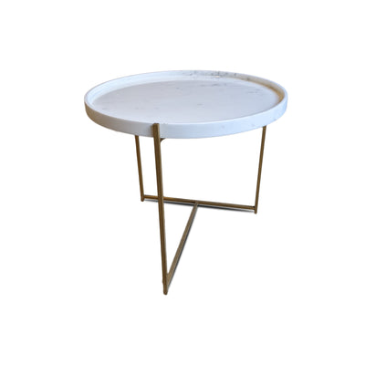 Renata Side Table - Statuario