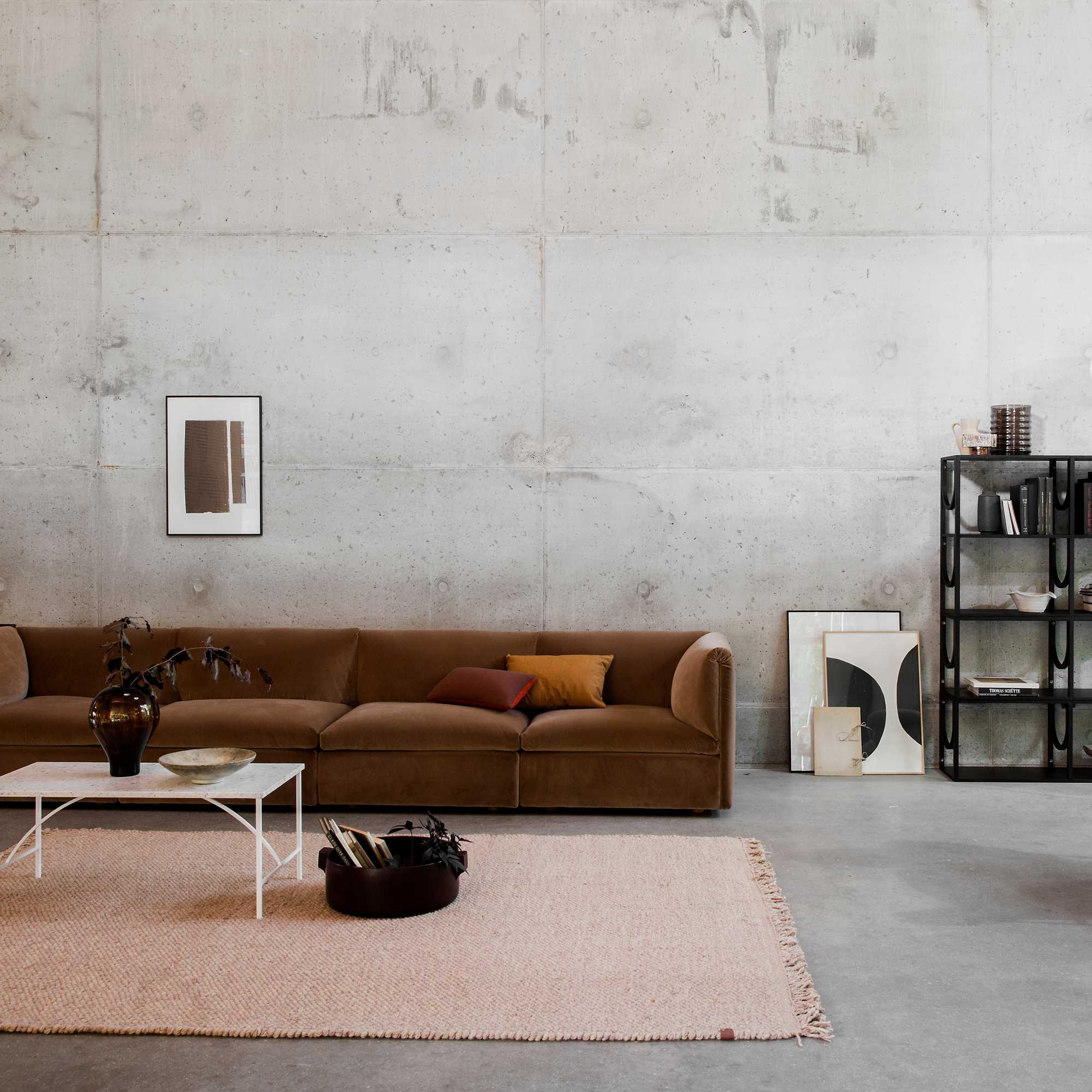 Retreat 224 Sofa - Fabric D (Grace Mole 70)-4