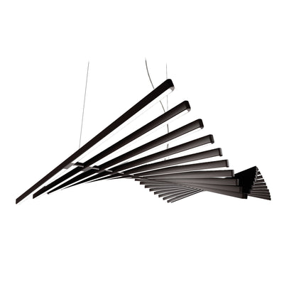 Rhythm Horizontal 2122 Pendant Lamp - Chocolate