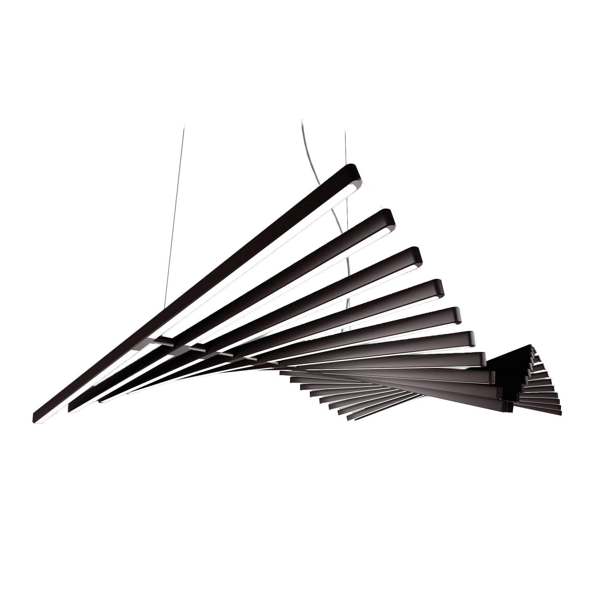 Rhythm Horizontal 2122 Pendant Lamp - Chocolate