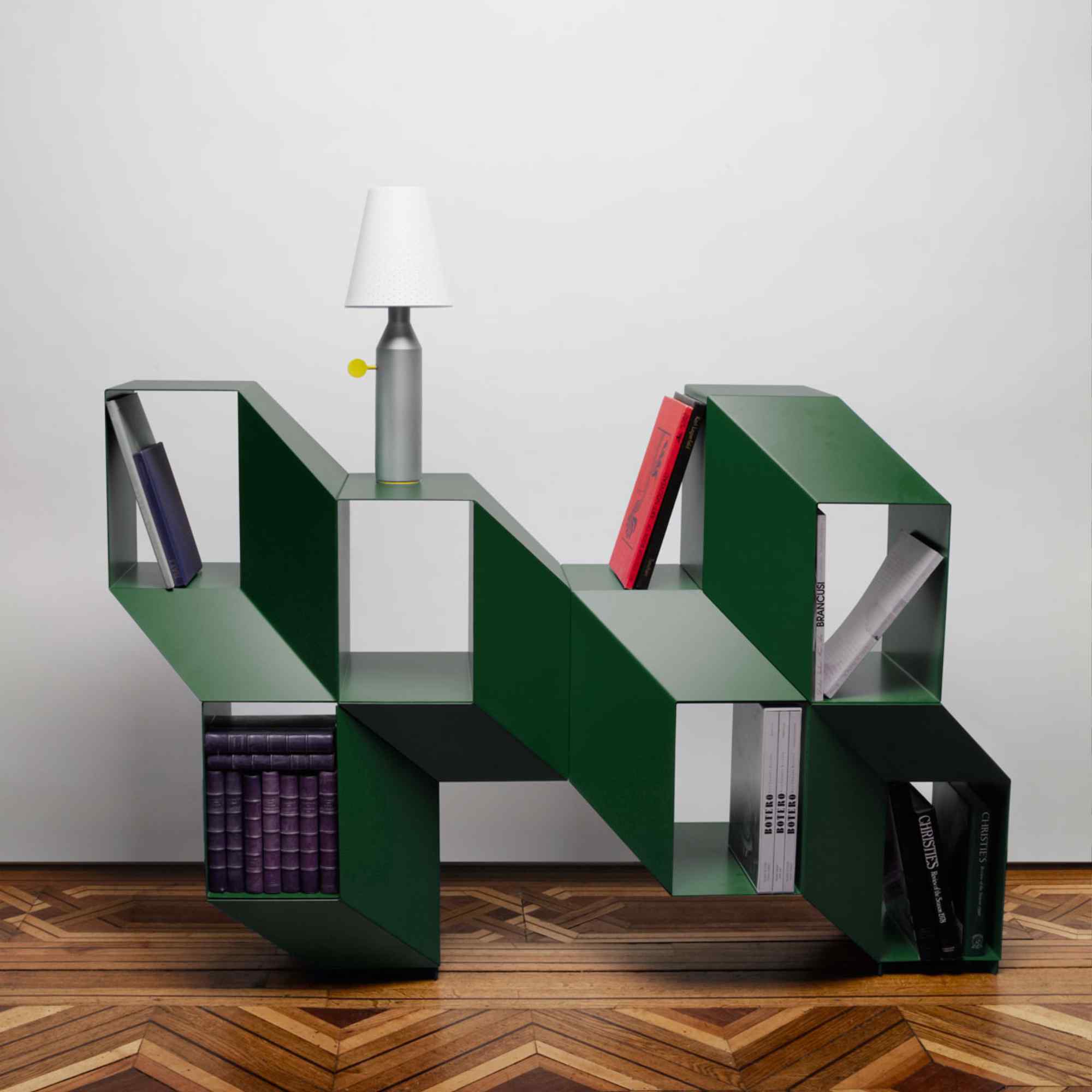 Rocky Bookcase - Old Red-4