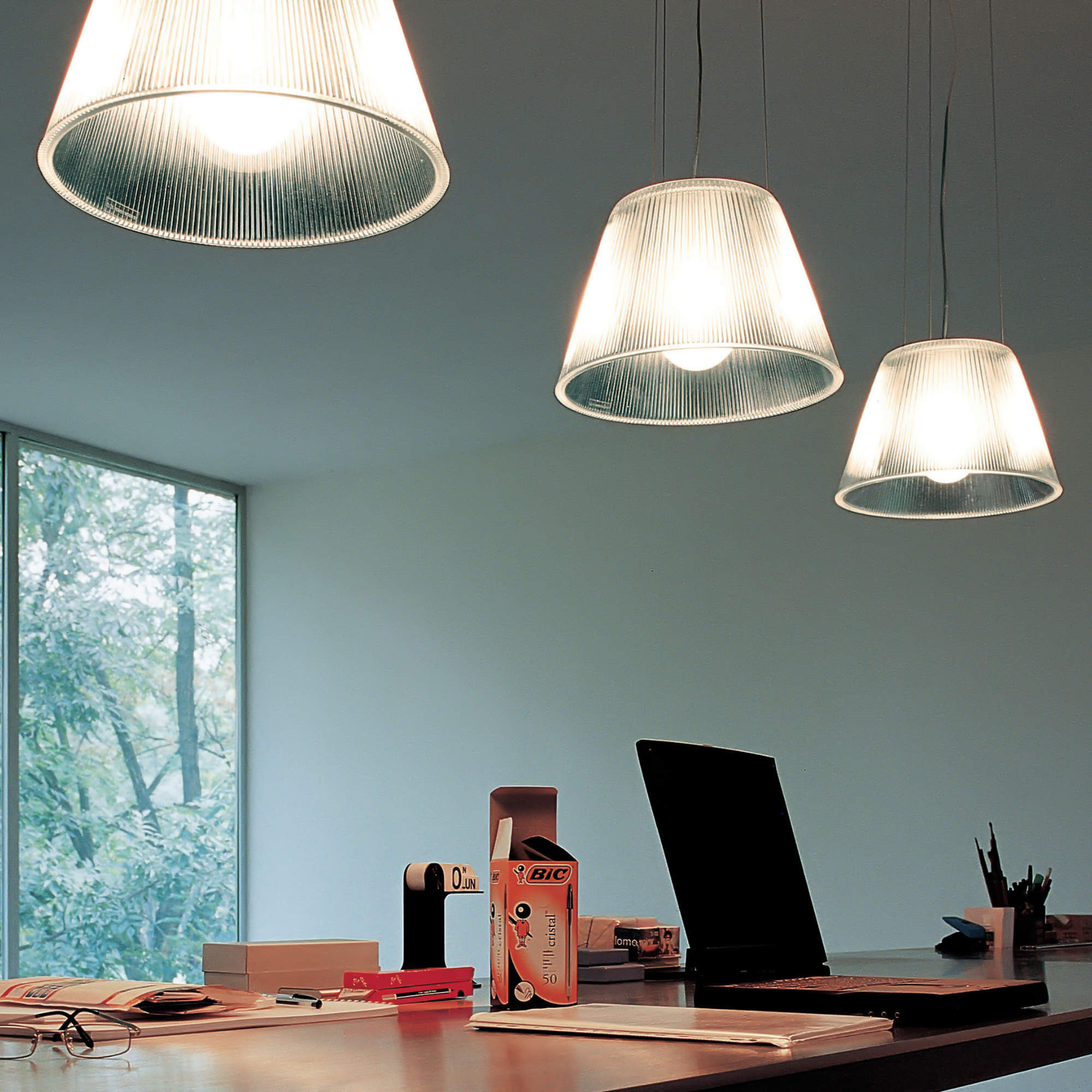 Romeo Moon 1 Pendant Lamp - Glass