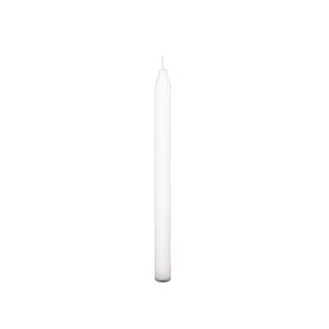 Rustic Classic Candlestick - Pure White