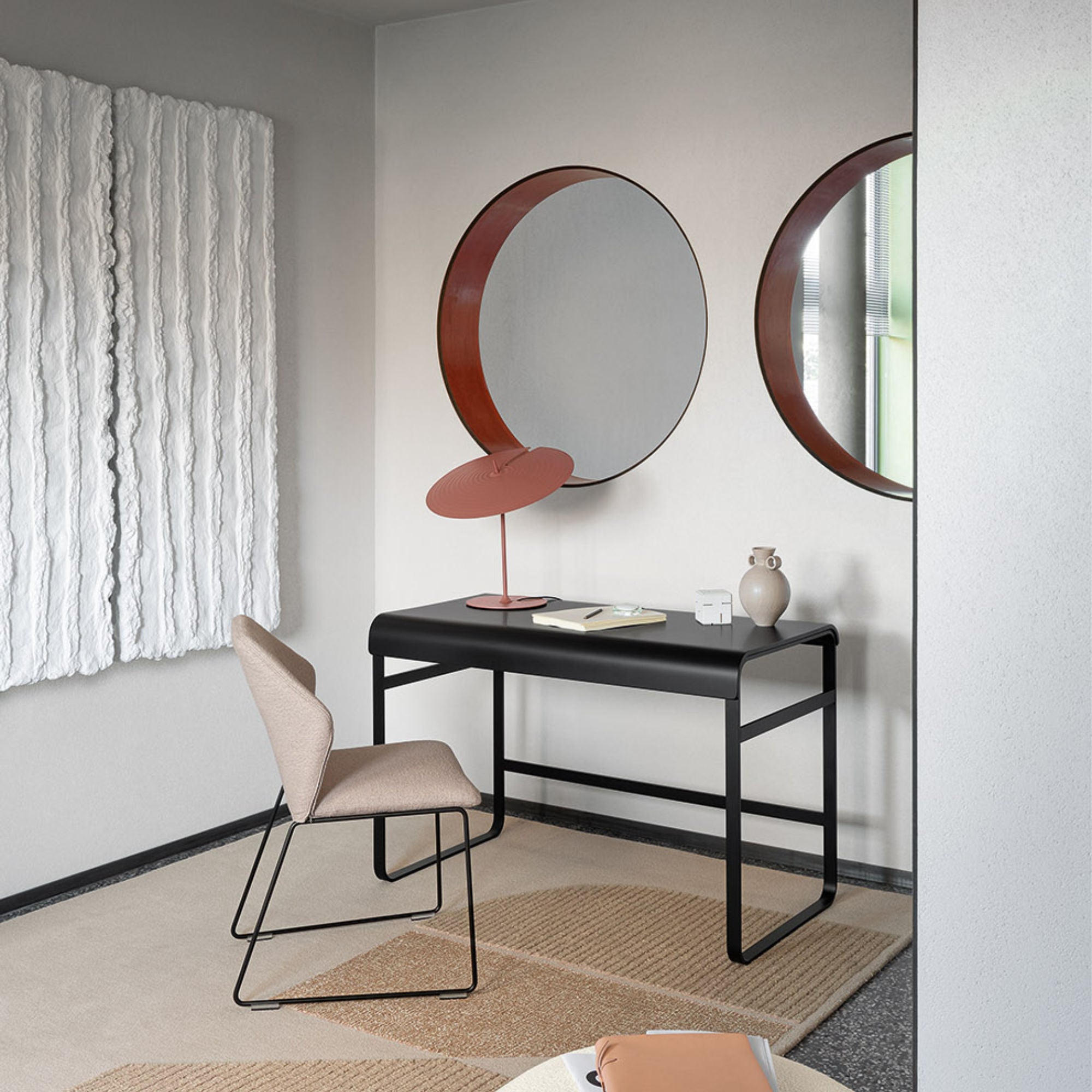 Alphabet Desk - Black/Nude-2