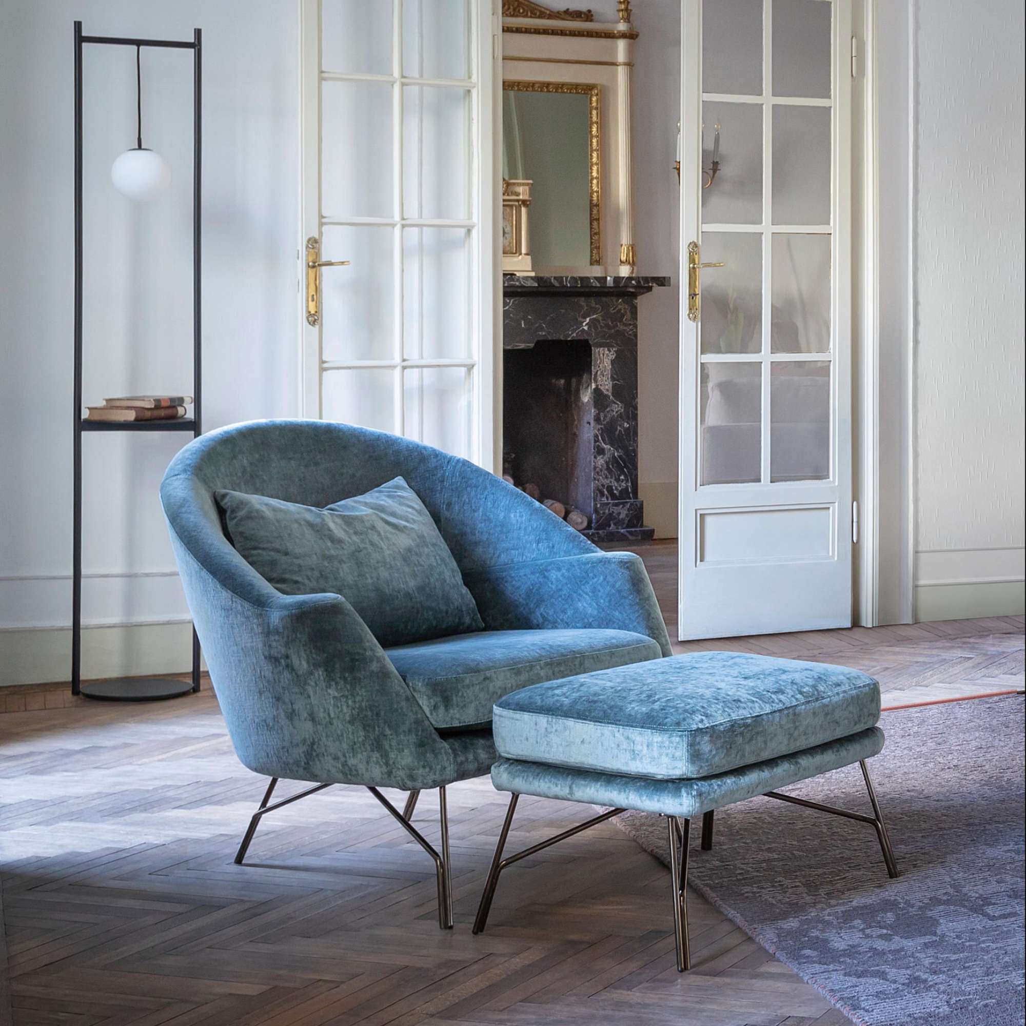 Chillout 7750 Armchair - Velvet Extra (Aston 631 31)-5