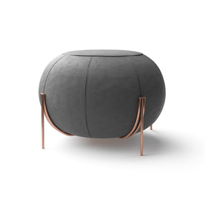 Geo 2030 Pouf with Base - Velvet Extra (Aston 631 - Color 54)