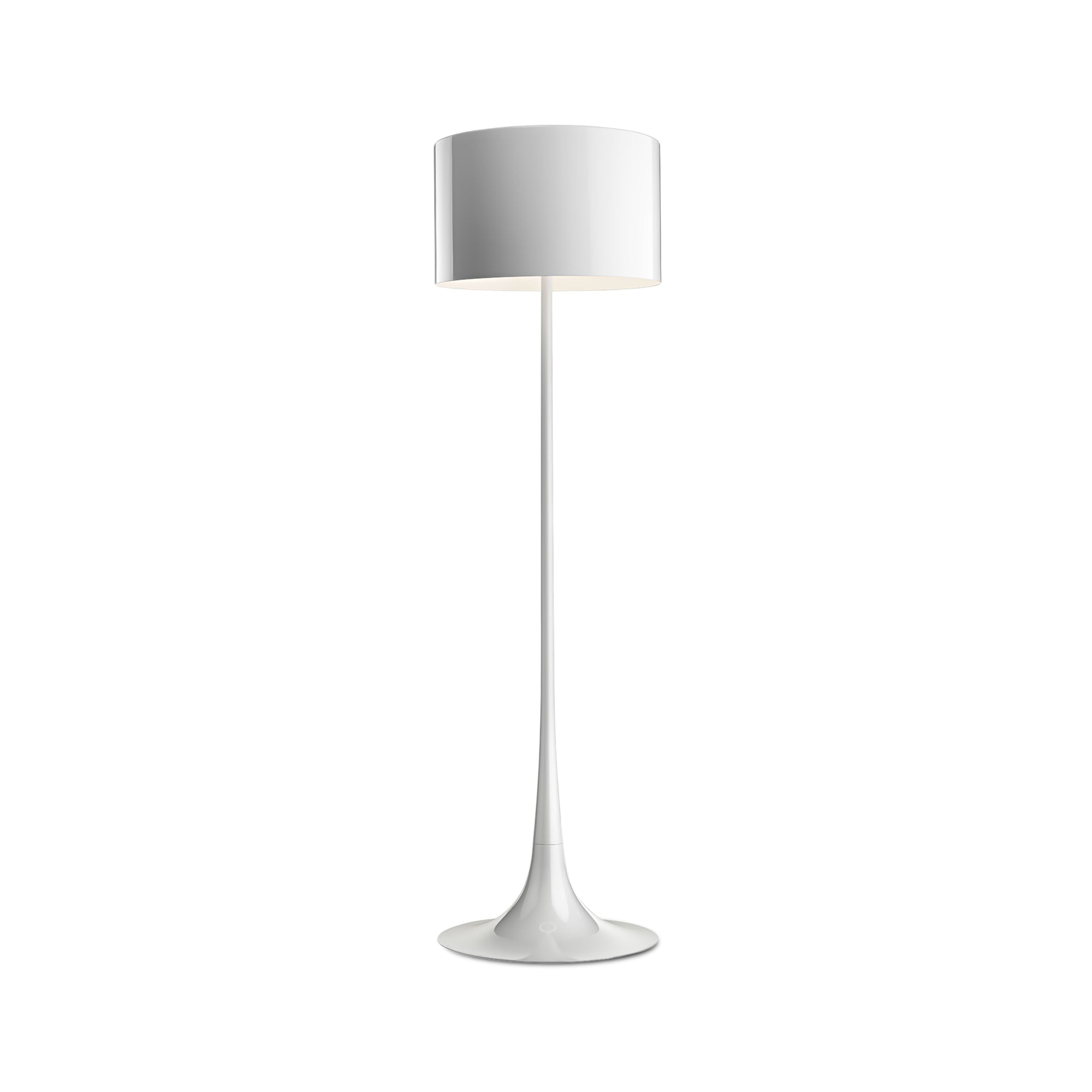 Spun Light Floor Lamp - White