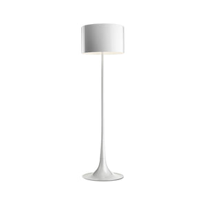 Spun Light Floor Lamp - Glossy White