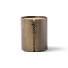 Setacci T570 Side Table - Ottone Bronzato/Natural Oak