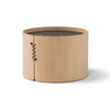 Setacci T574 Side Table - Natural Oak/Ottone Bronzato