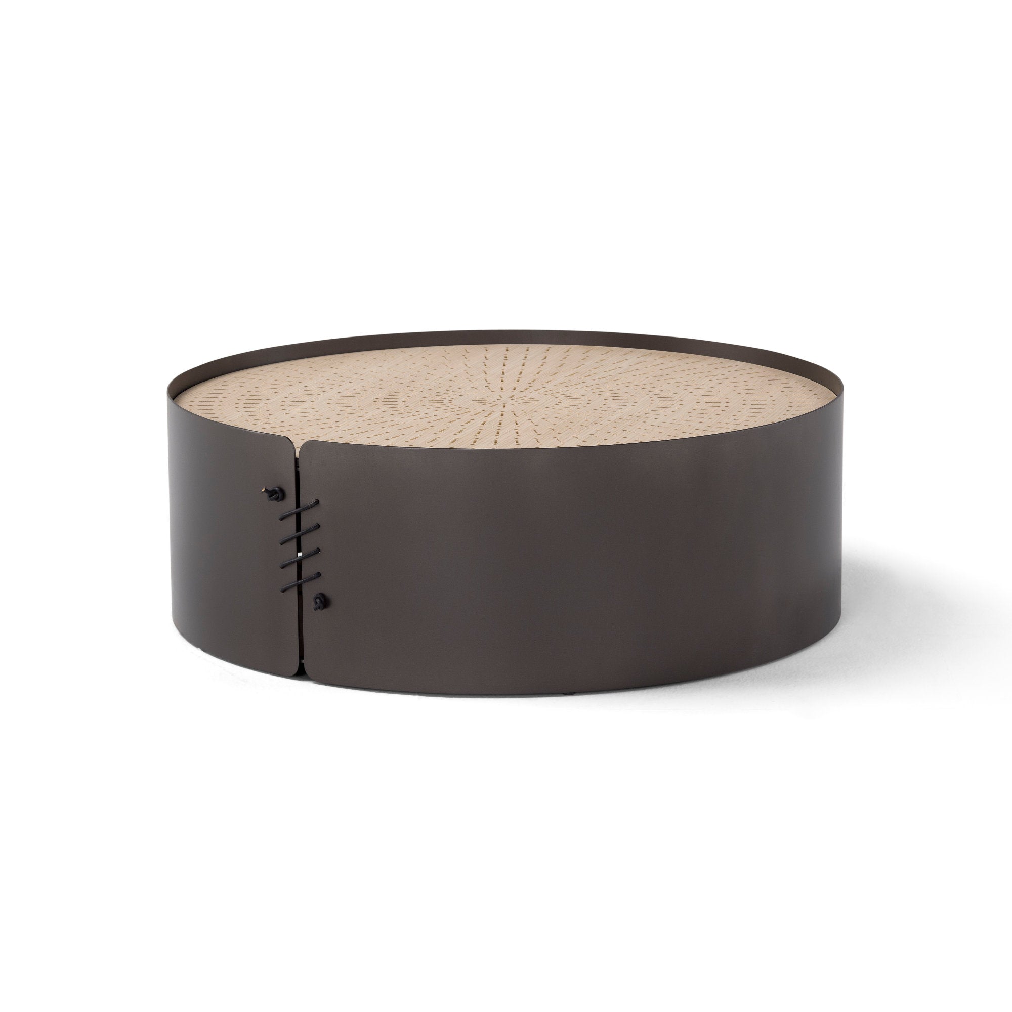 Setacci T575 Coffee Table - Canna Di Fucile/Natural Oak