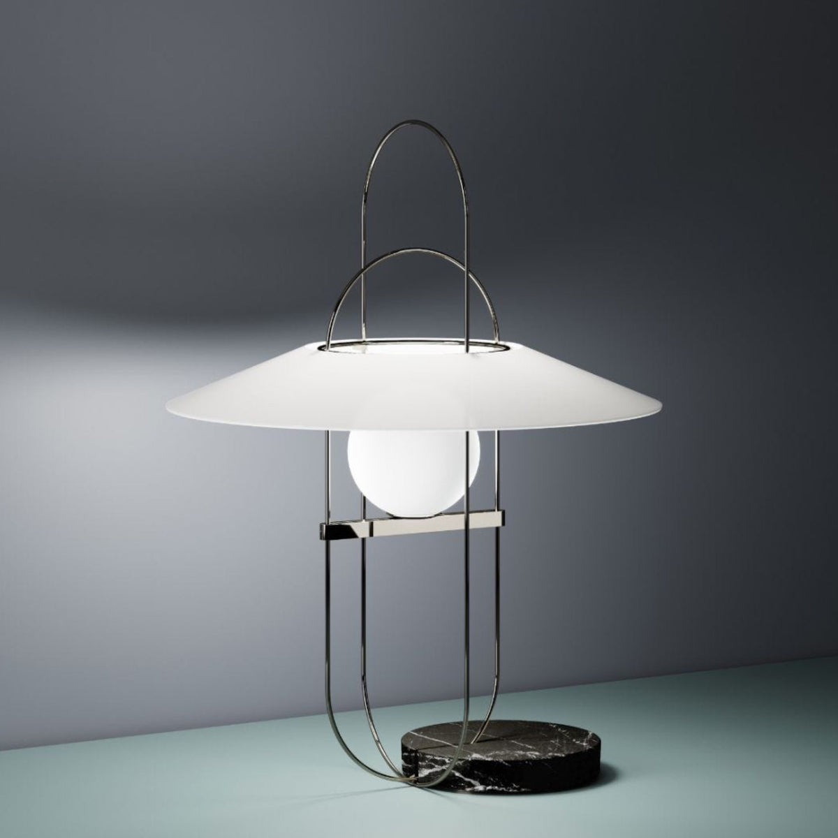 Setareh Table Lamp – 45x60.4 / Chrome-2