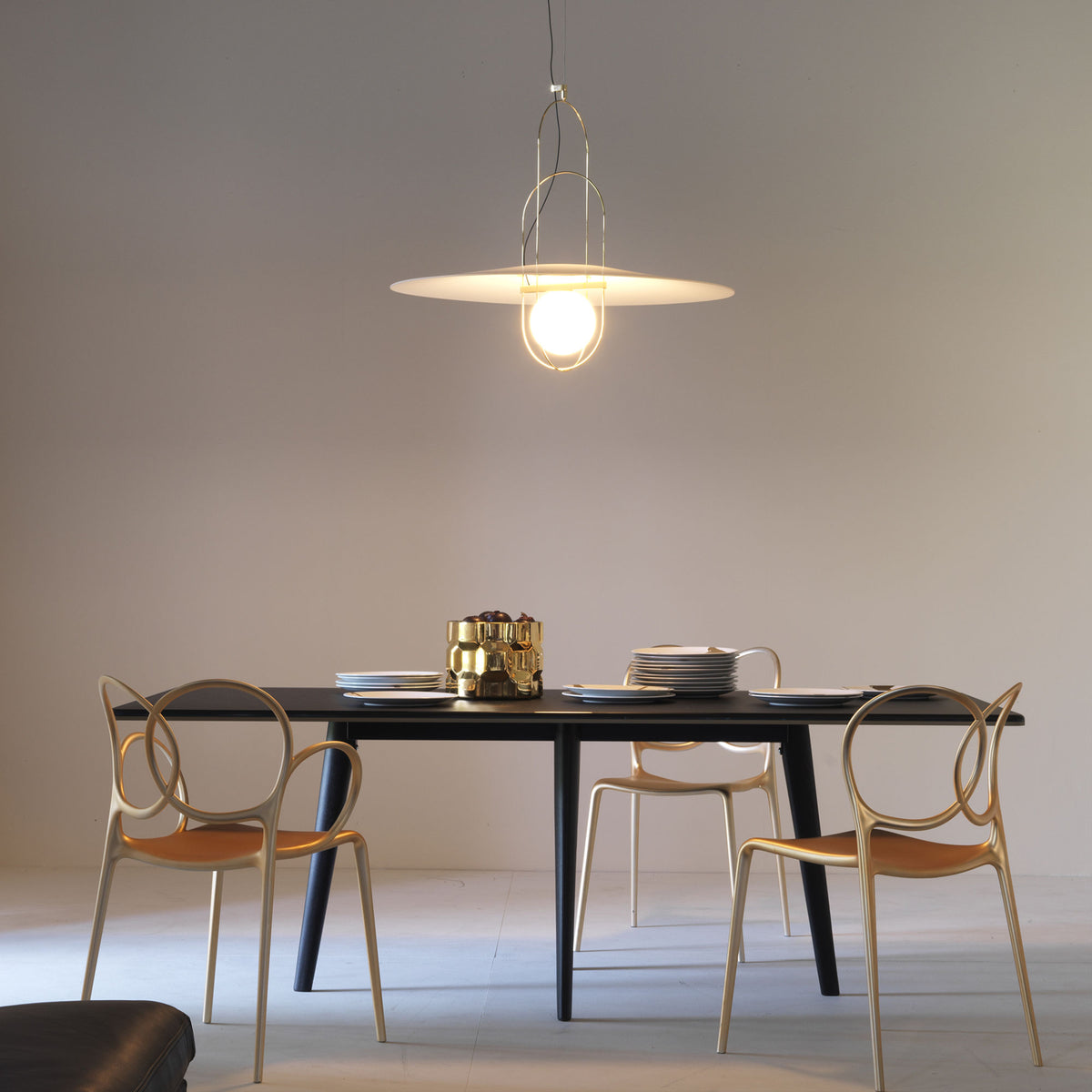Setareh Pendant Lamp – 65x304.5 / Black/White-2