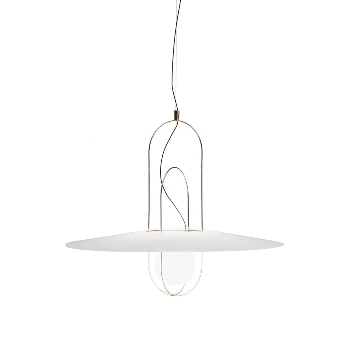 Setareh Pendant Lamp – 65x304.5 / Gold/White-1