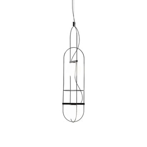 Setareh Medium Pendant Lamp -Black/White