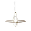 Setareh Metal Large Pendant Lamp -Gold/White