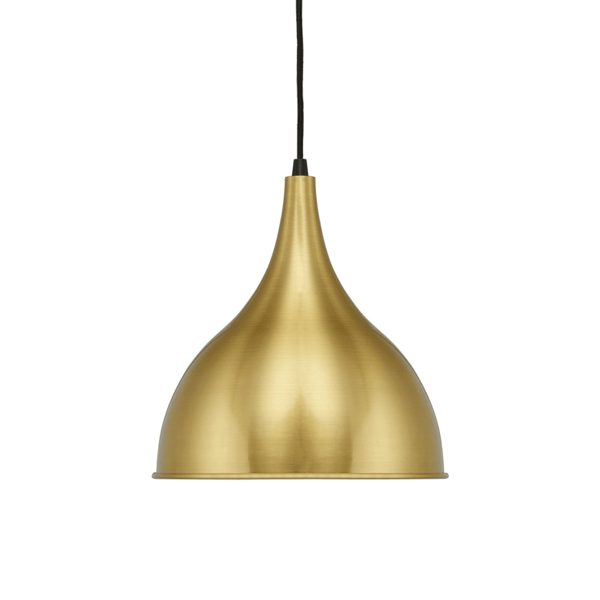 Silhuet Pendant Lamp – 29.5x32.8 / Brushed Brass-1
