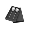 Sletten Salad Servers - Satin Stainless Steel (Set 2)