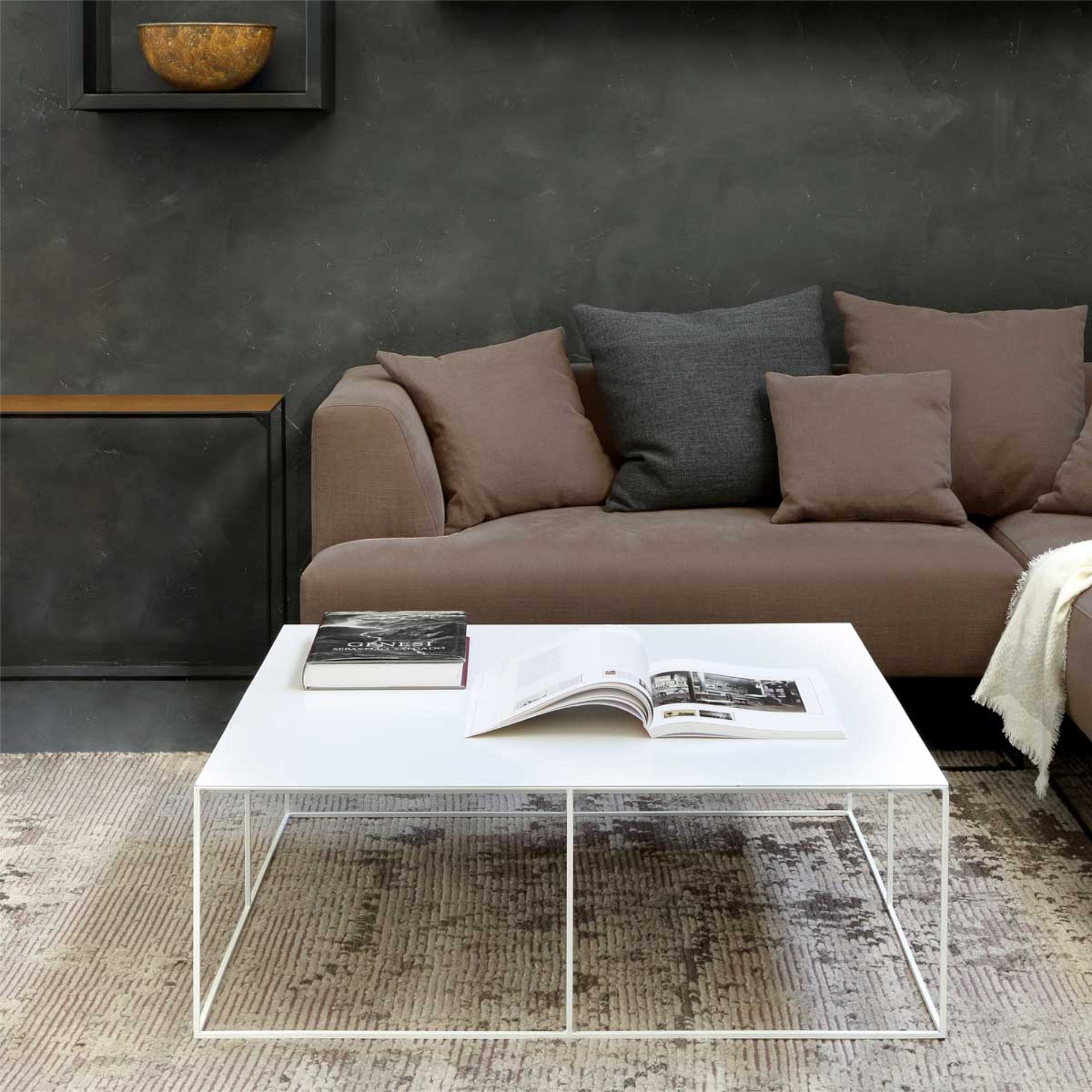 Slim Irony 669-W Coffee Table - White