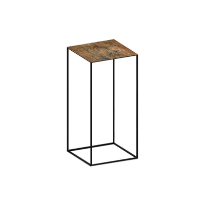 Slim Irony 771-64 Side Table - Copper Black/Artistic Rusty