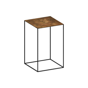 Slim Irony 772-64 Side Table - Copper Black/Artistic Rusty