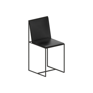 Slim Sissi 658-CB Chair - Copper Black/Black Leatherette