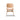 كرسي تناول الطعام بقاعدة خشبية Soborg 3051 - مطلي بلوط/جلد 3 (الحد الأقصى 95)