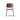 كرسي طعام بقاعدة معدنية Soborg 3061 - جوزي/قماش 2 (قماش)