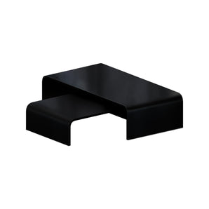 Solitaire Composition Coffee Table - Black