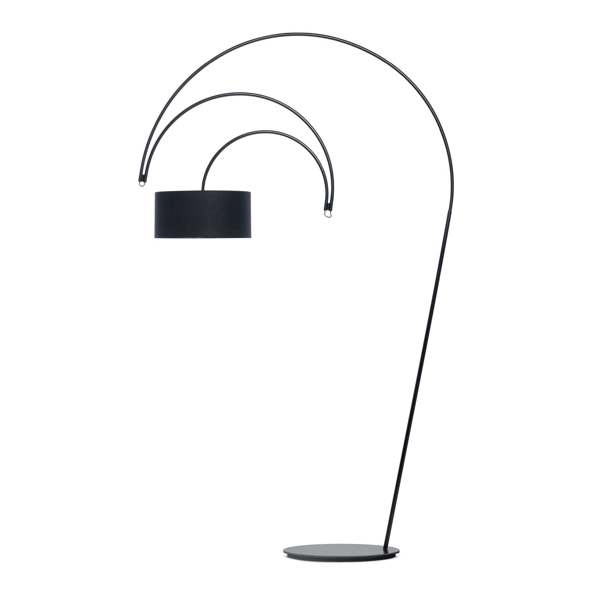 Sott'archi Floor Lamp - Black Metal-1