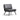 كرسي صالة Spine 1711 Suite - أسود رماد/جلد 2 (Primo 88)