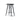 مقعد بقاعدة خشبية من Spine 1736 - جلد رمادي/جلد مطلي باللون الأسود 2 (Primo 88)