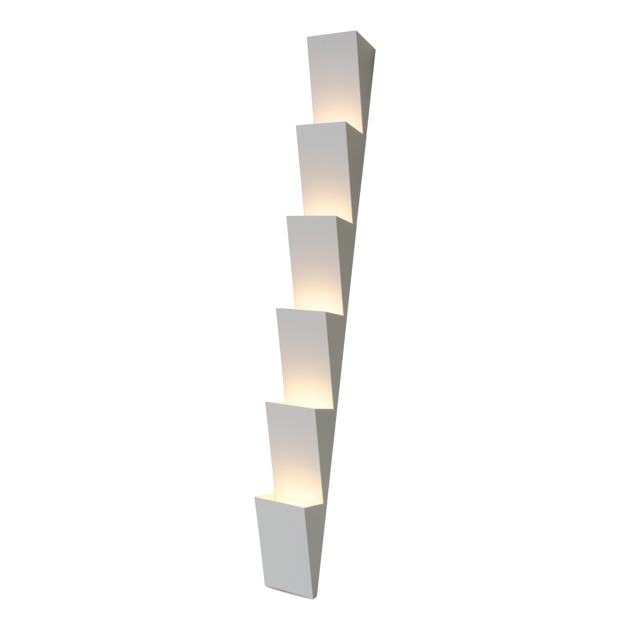 Steps Large Floor Lamp - White