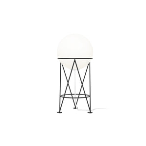 هيكل و Globe Table Lamp - أسود