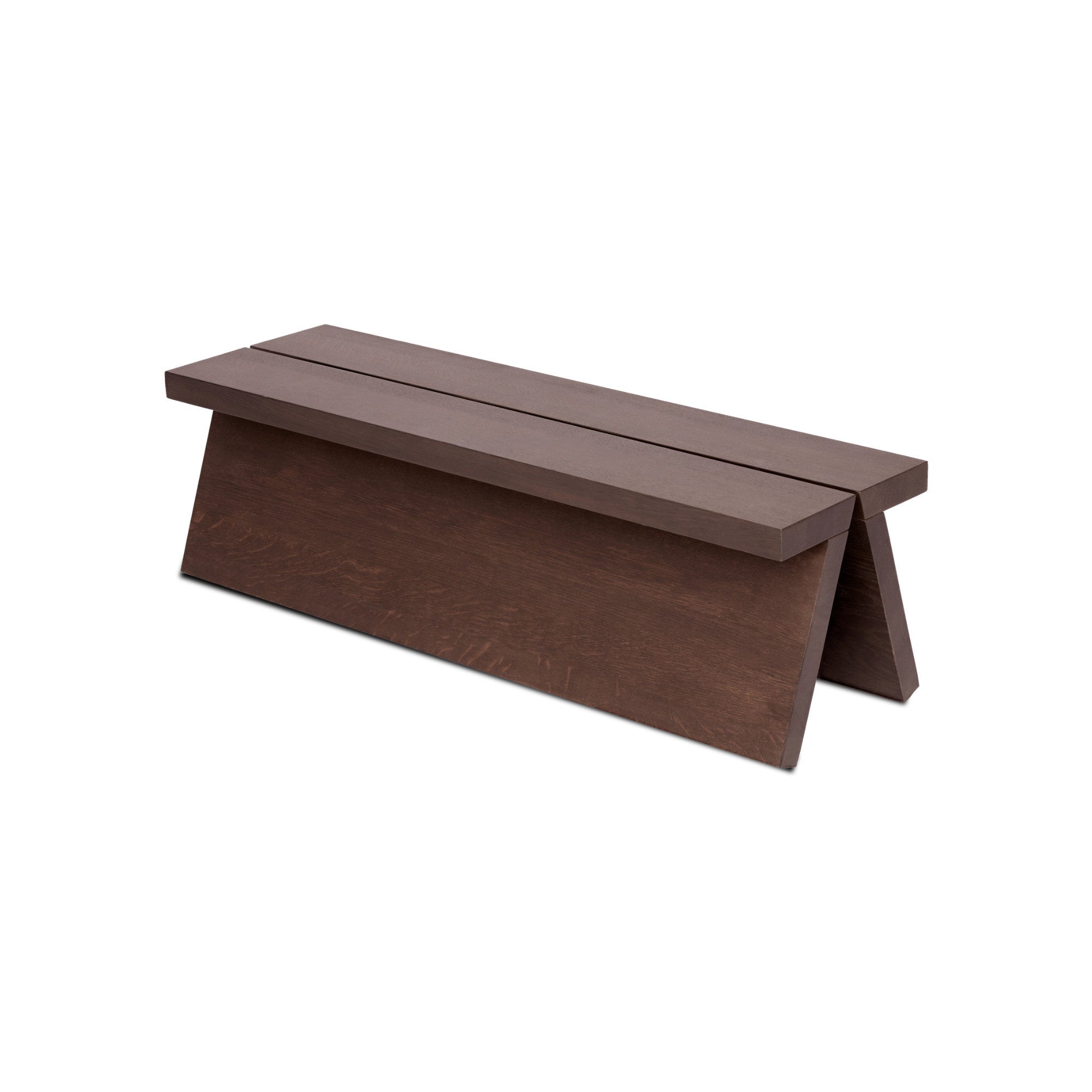 Supersolid Object 3 Side Table - Smoked Stained Oak-1