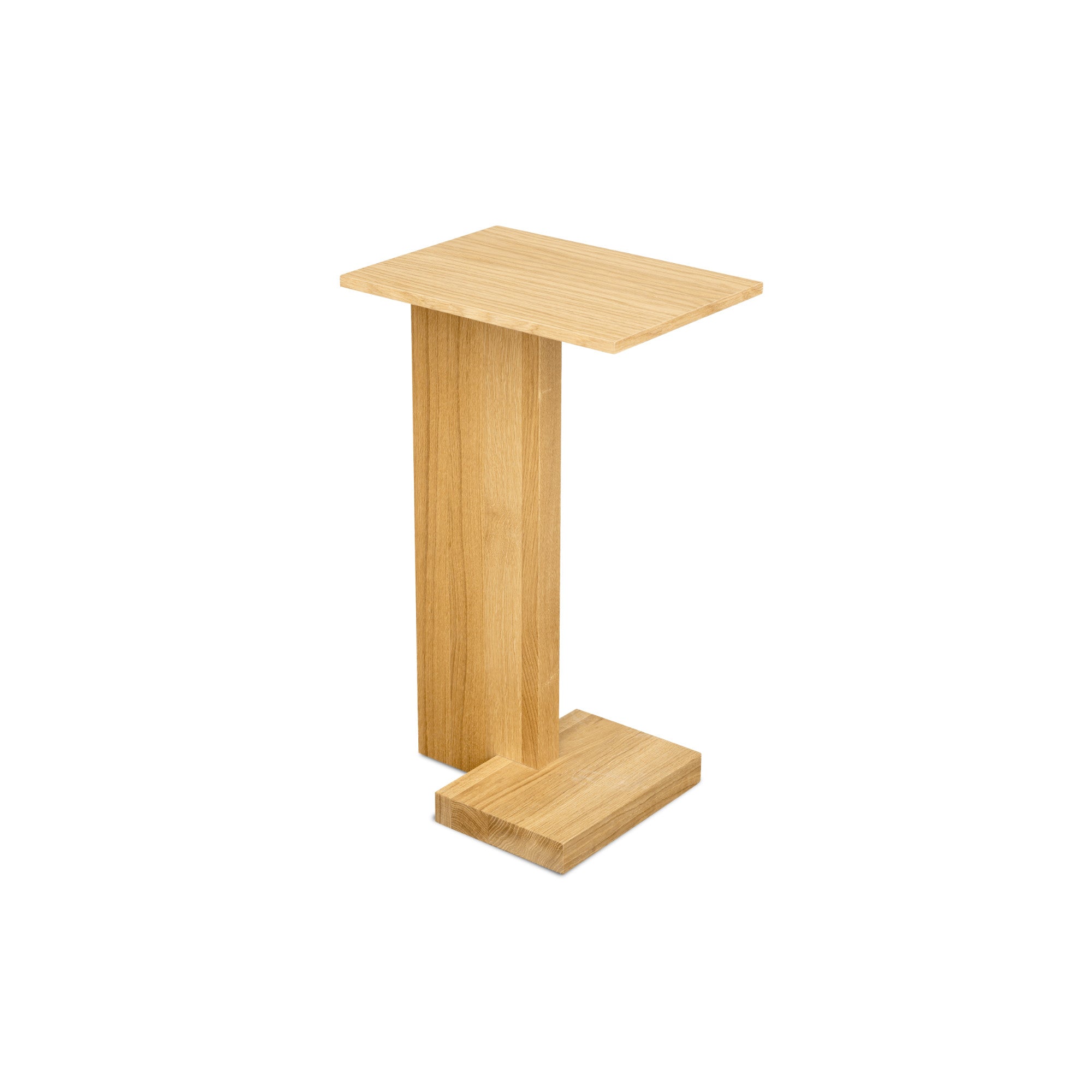 Supersolid Object 5 Side Table - Lacquered Oak-1