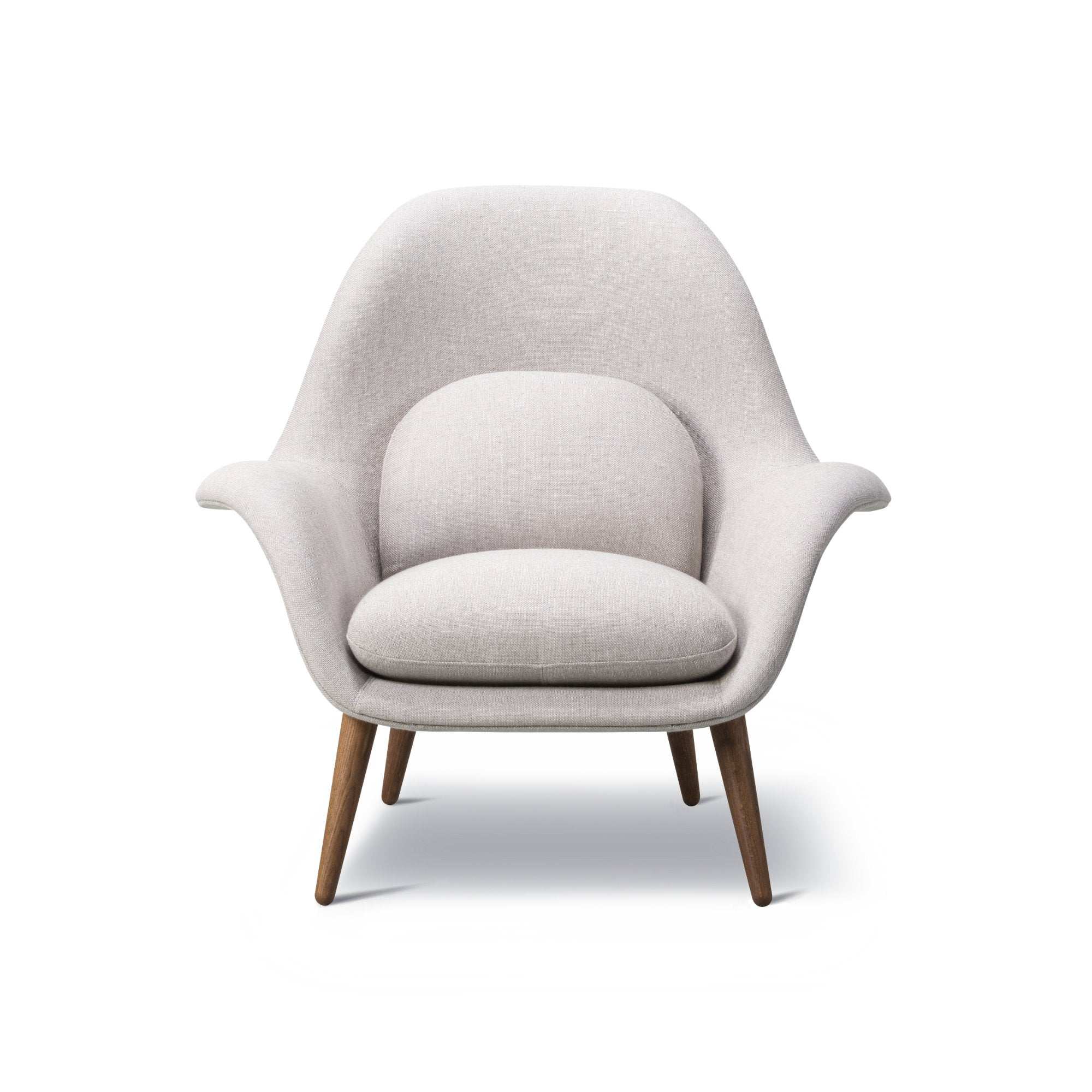 Swoon 1770 Lounge Chair - Smoked Oak/Fabric 3 (Sunniva 717)-2