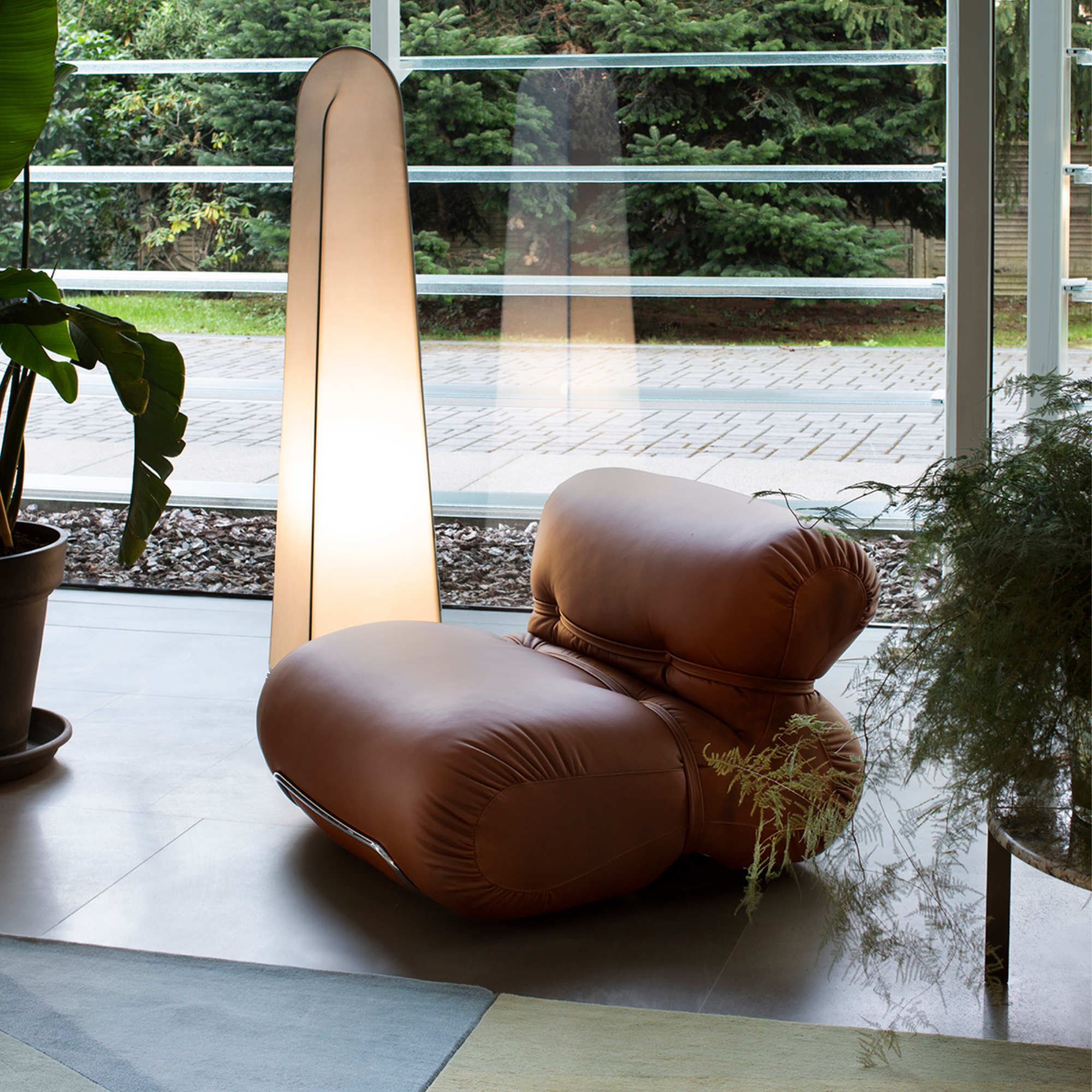 Orsola 0ORSPL090 Armchair - Chrome/Fabric D (Dionea 05)-4