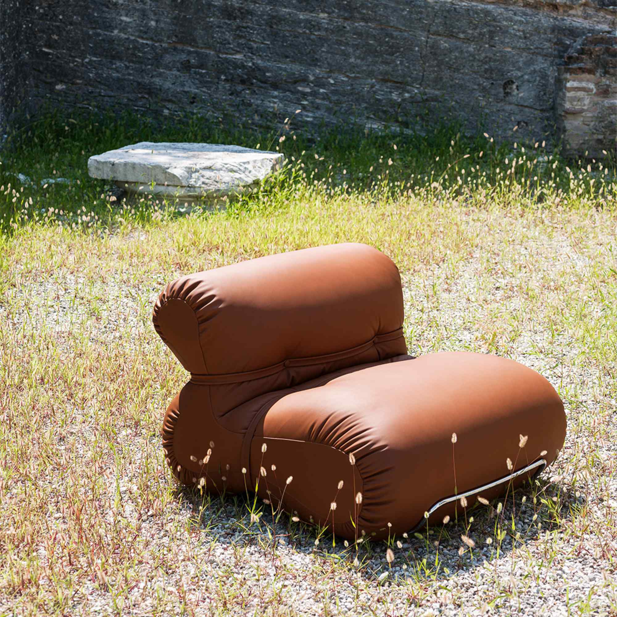 Orsola 0ORSPL090 Armchair - Chrome/Fabric D (Dionea 05)-2