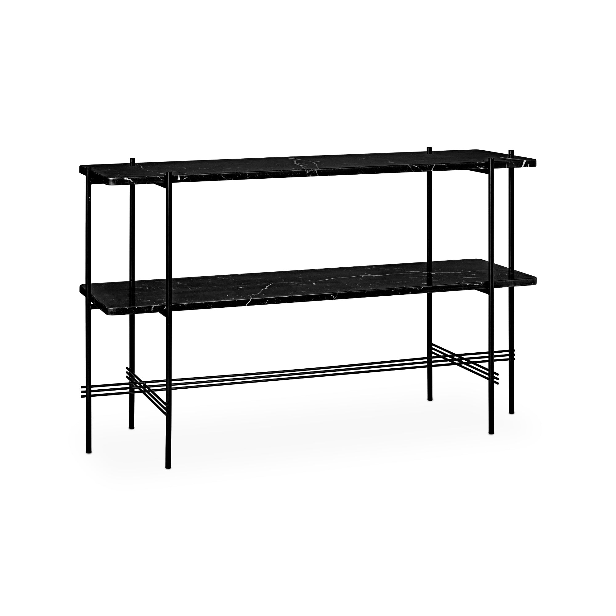 TS 10017350 Console - Black/Black Marquina Marble-1