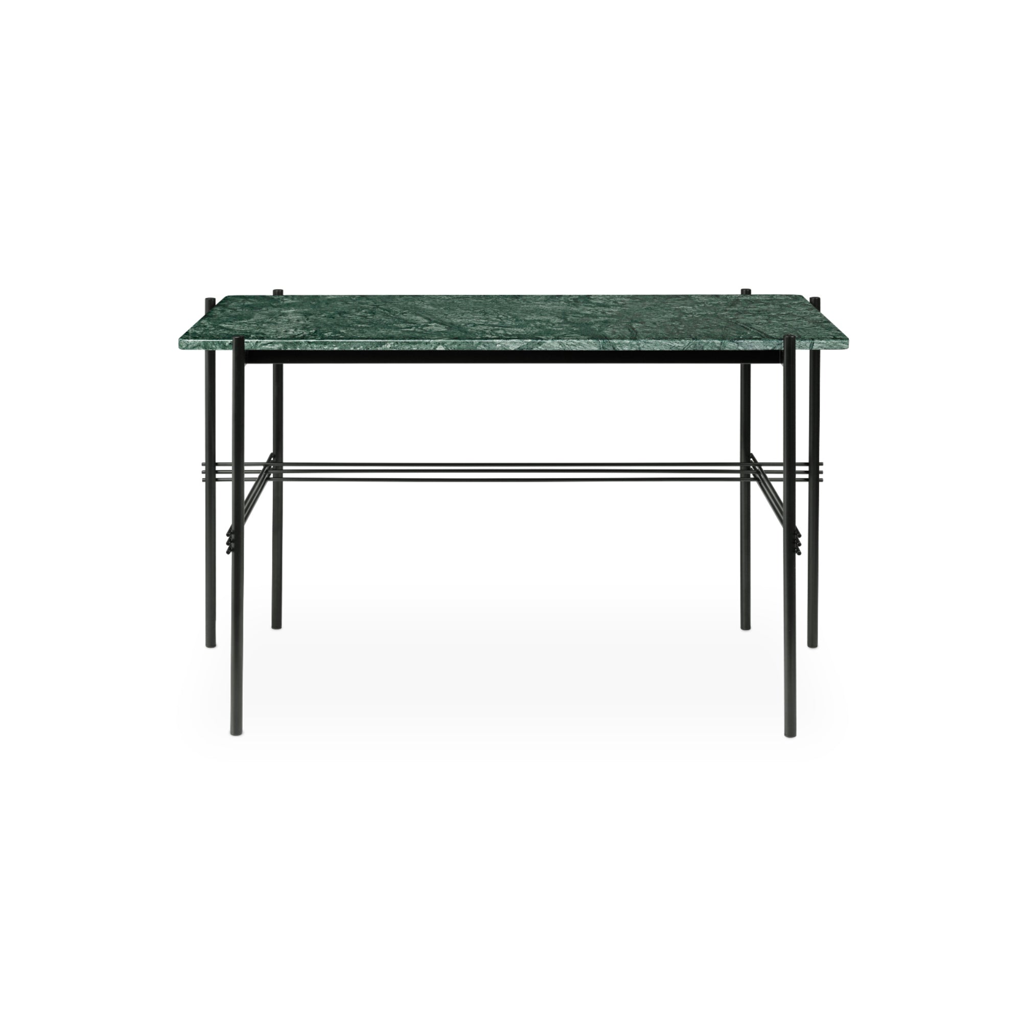 TS 10017402 Desk - Black/Green Guatemala Marble-2