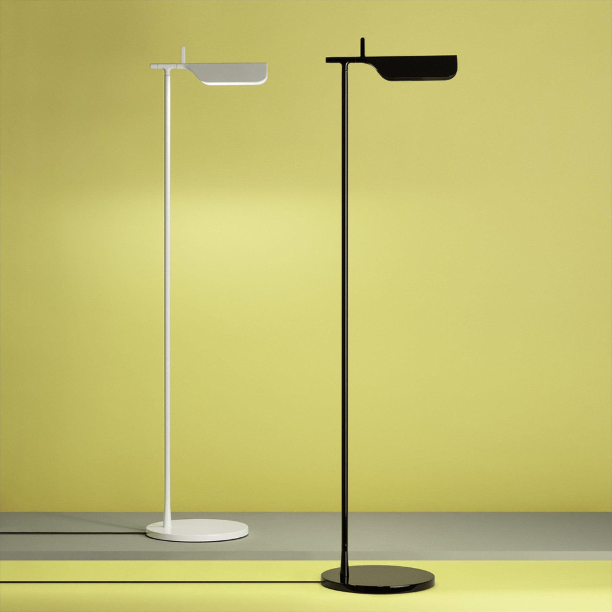 Tab Floor Lamp - White