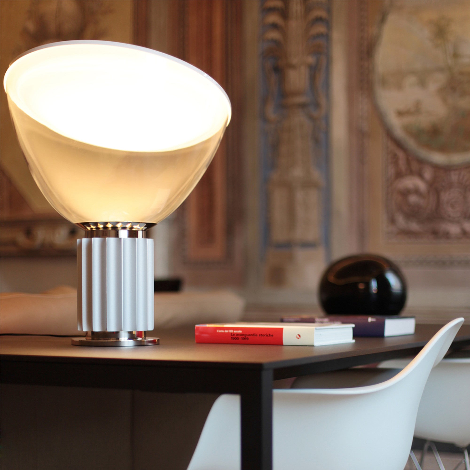 Taccia Table Lamp - Silver-2