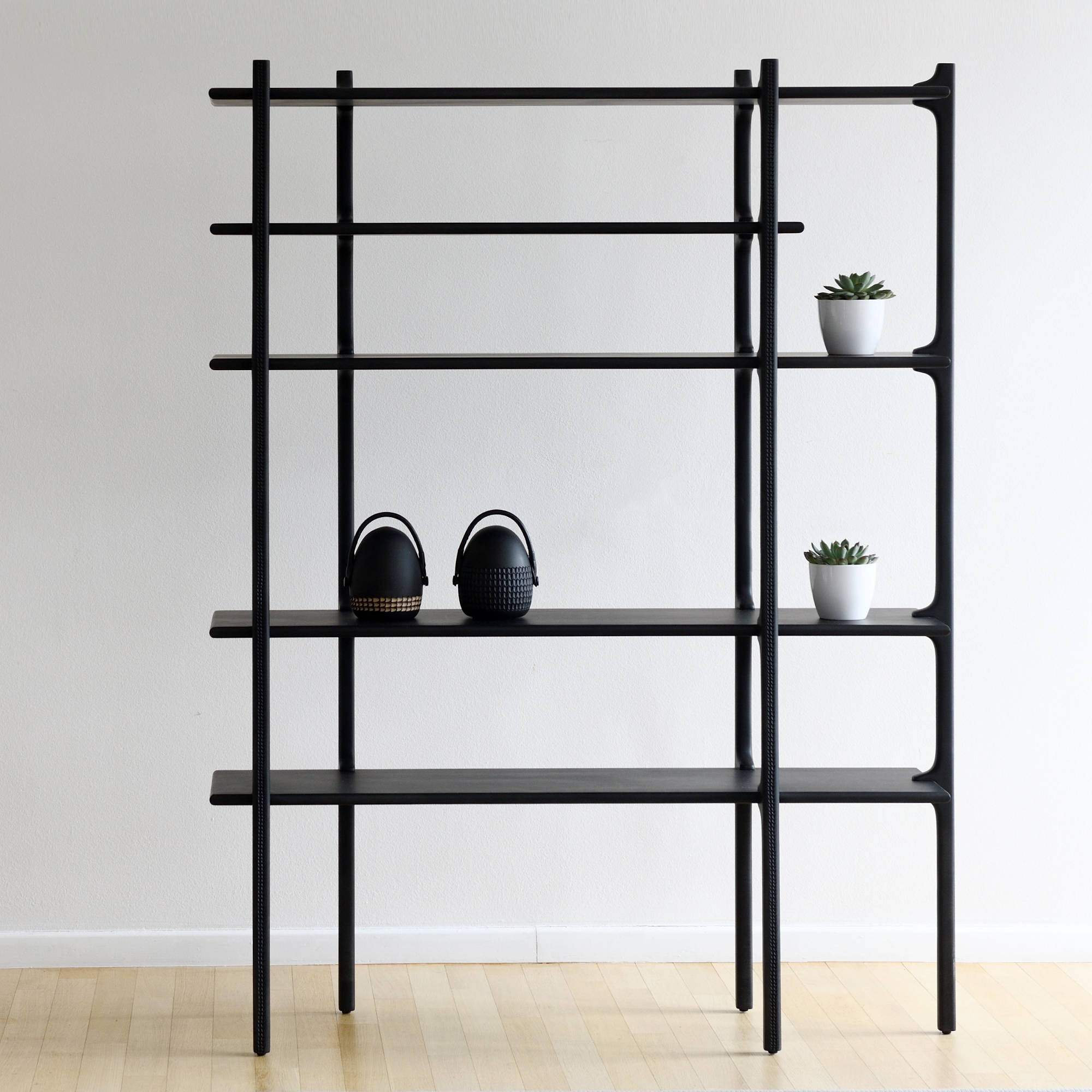 Tara Bookcase - Large/Maple Black