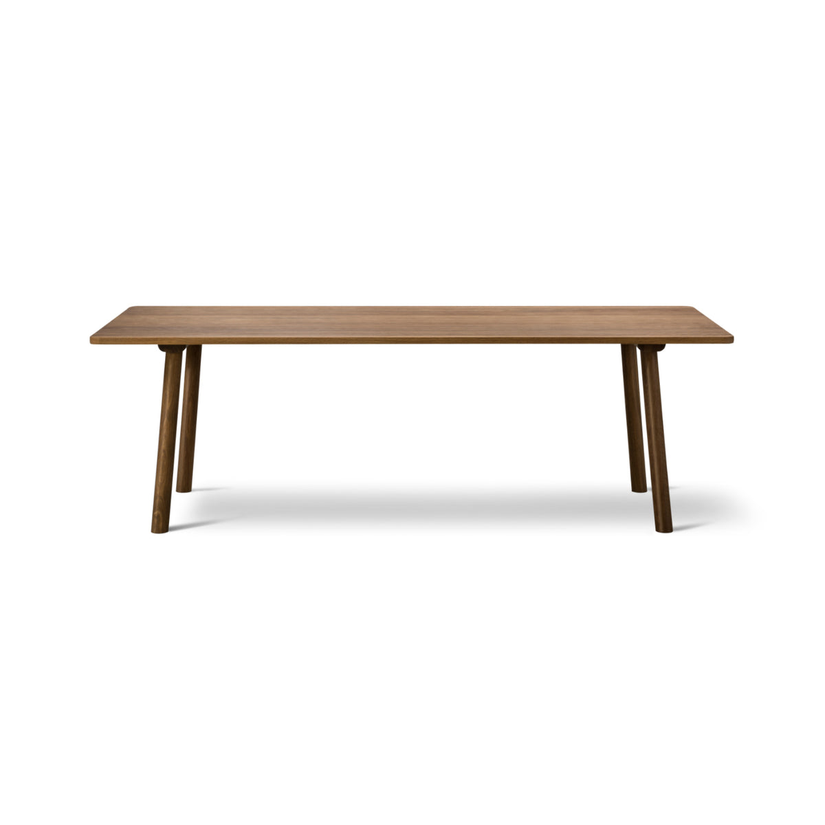 Taro Dining Table – 220x93.5x73 / Wood (Smoked Oak)-2