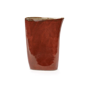 Terres De Reves High Vase - Rust/Misty Grey