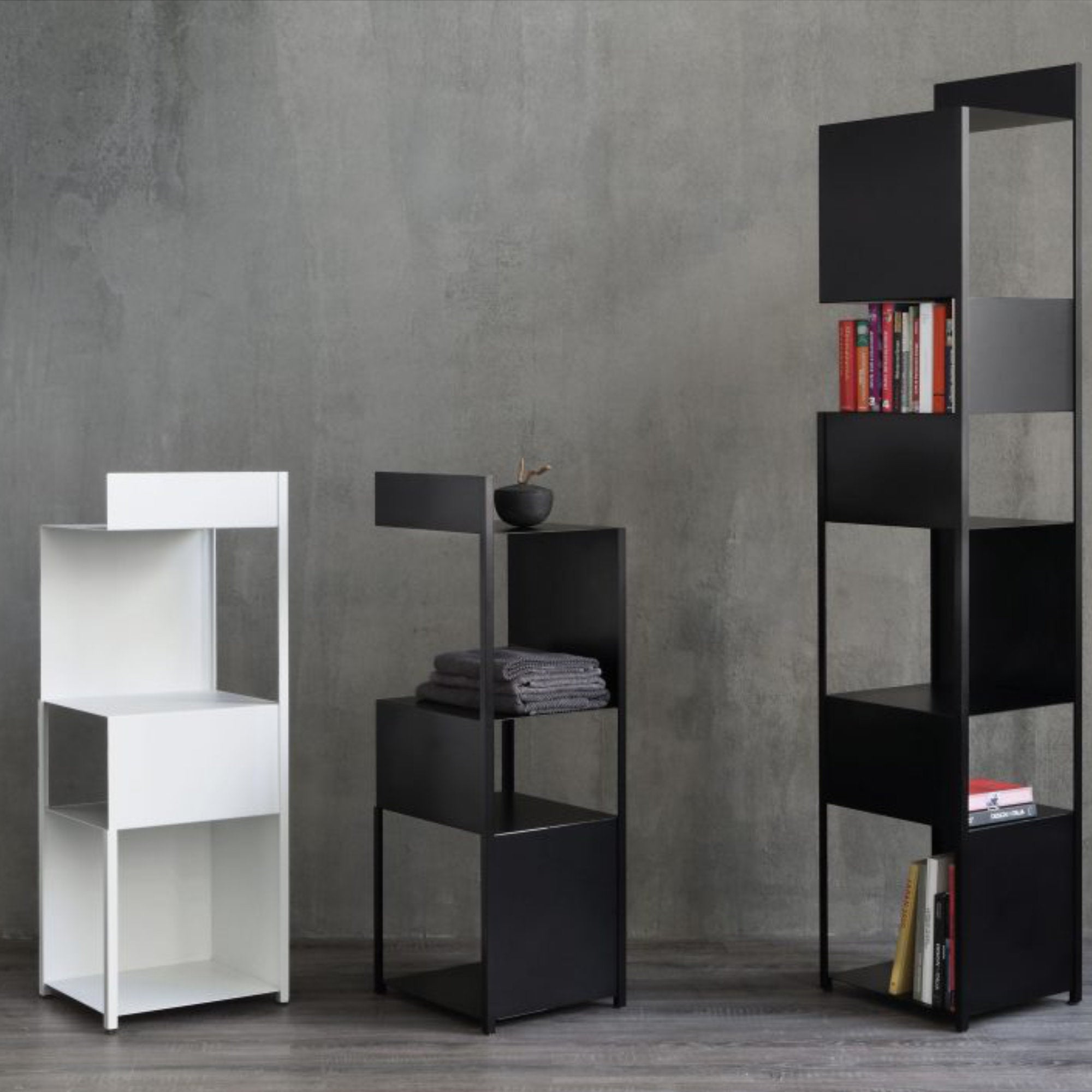 Tito 332-W Bookcase - White