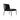 كرسي صالة توندو 72 - جلد إلموسوفت (أسود 99999)