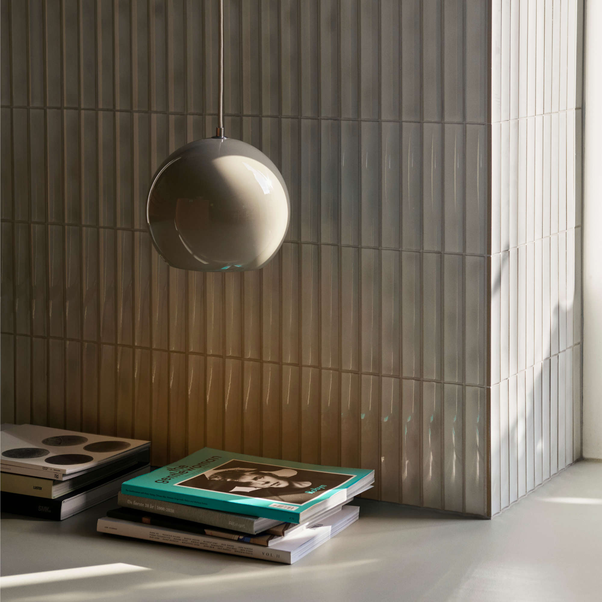 Topan VP6 Pendant Lamp - Grey Beige